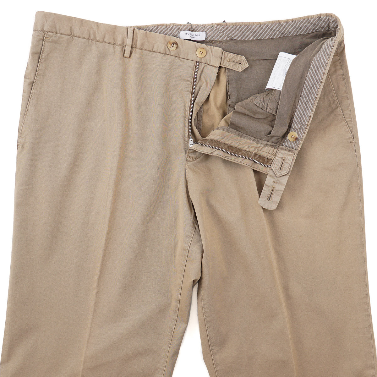 Boglioli Regular-Fit Washed Cotton Pants - Top Shelf Apparel