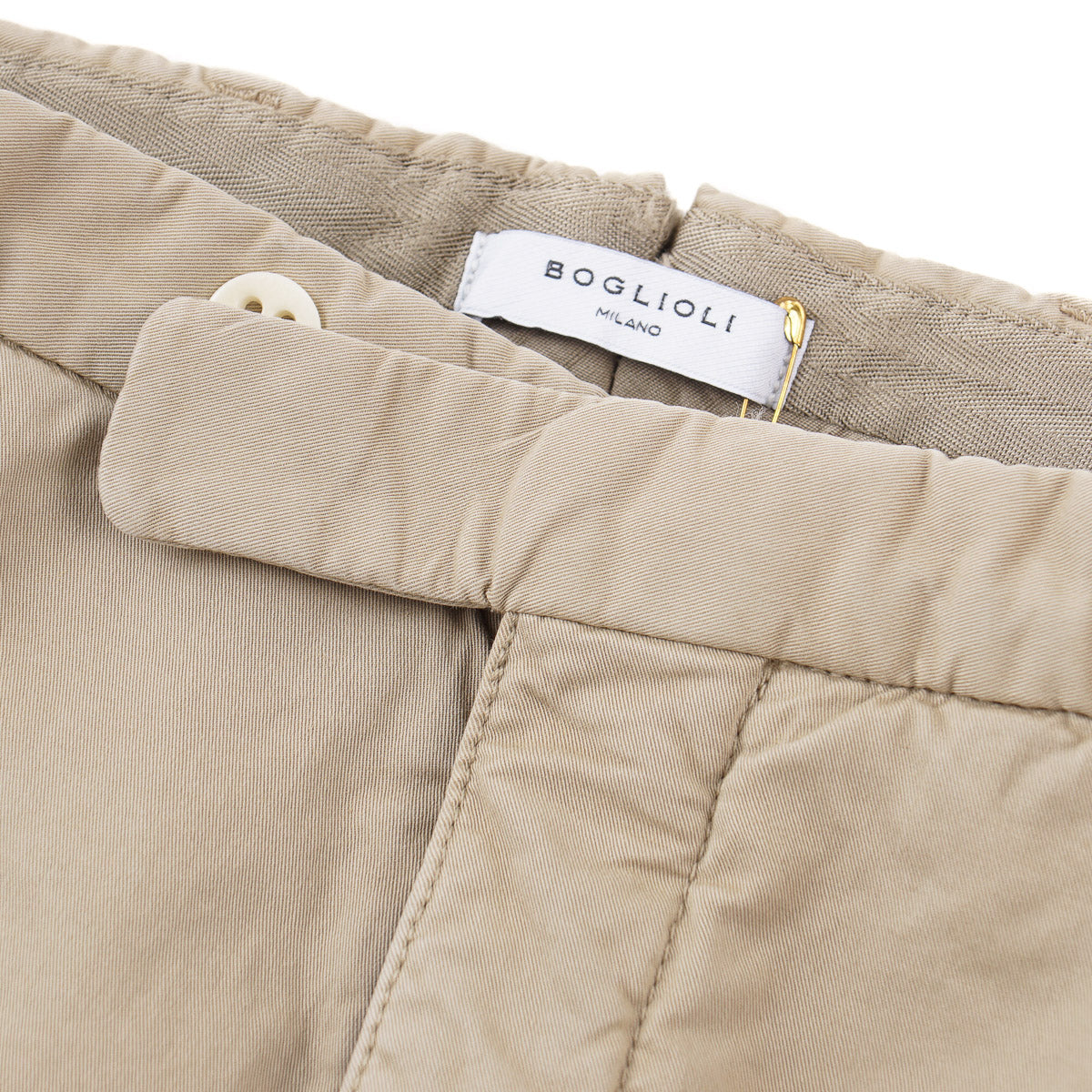 Boglioli Slim-Fit Washed Cotton Pants