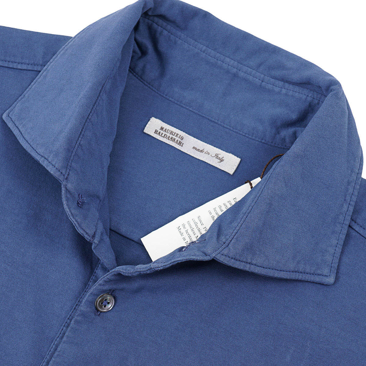 Maurizio Baldassari Jersey Cotton Polo