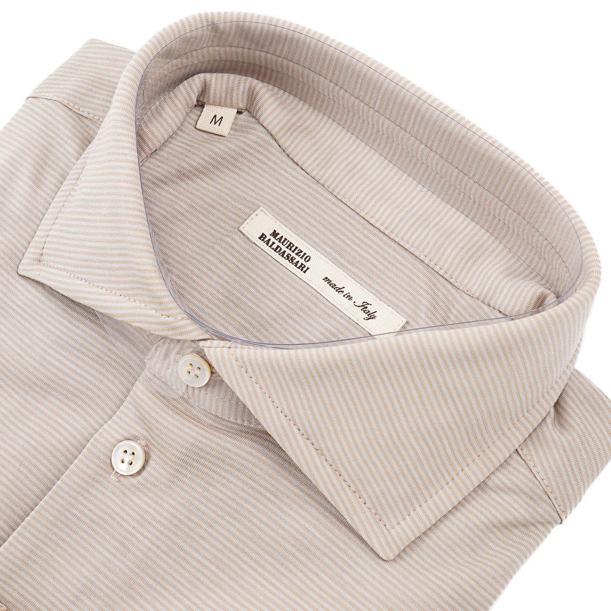 Maurizio Baldassari Jersey Wool Polo Shirt