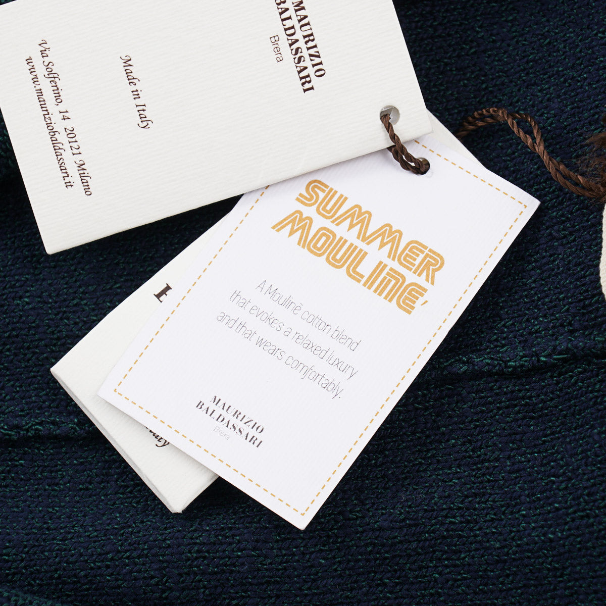 Maurizio Baldassari Mouline Cotton 'Swacket'