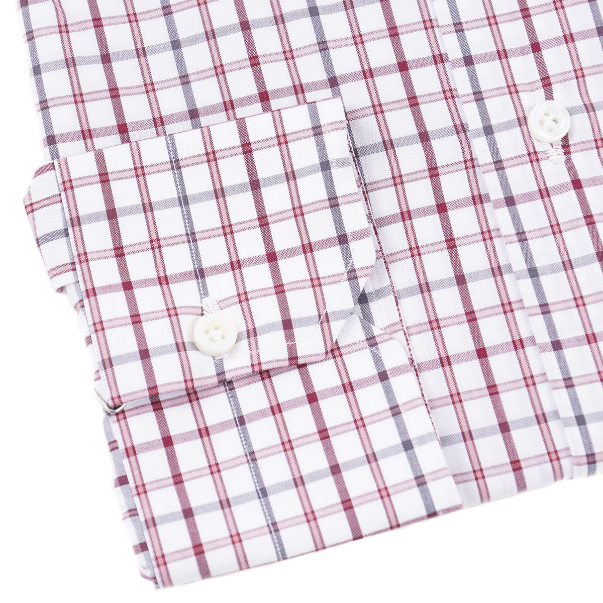 Isaia Tailored-Fit 'Mix' Cotton Shirt - Top Shelf Apparel