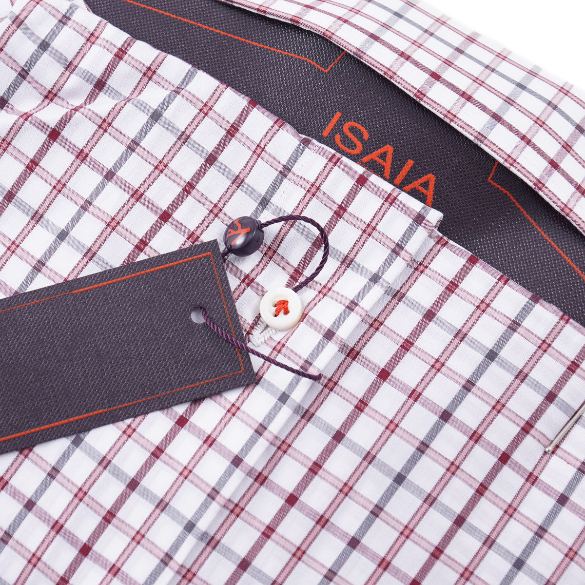 Isaia Tailored-Fit 'Mix' Cotton Shirt - Top Shelf Apparel