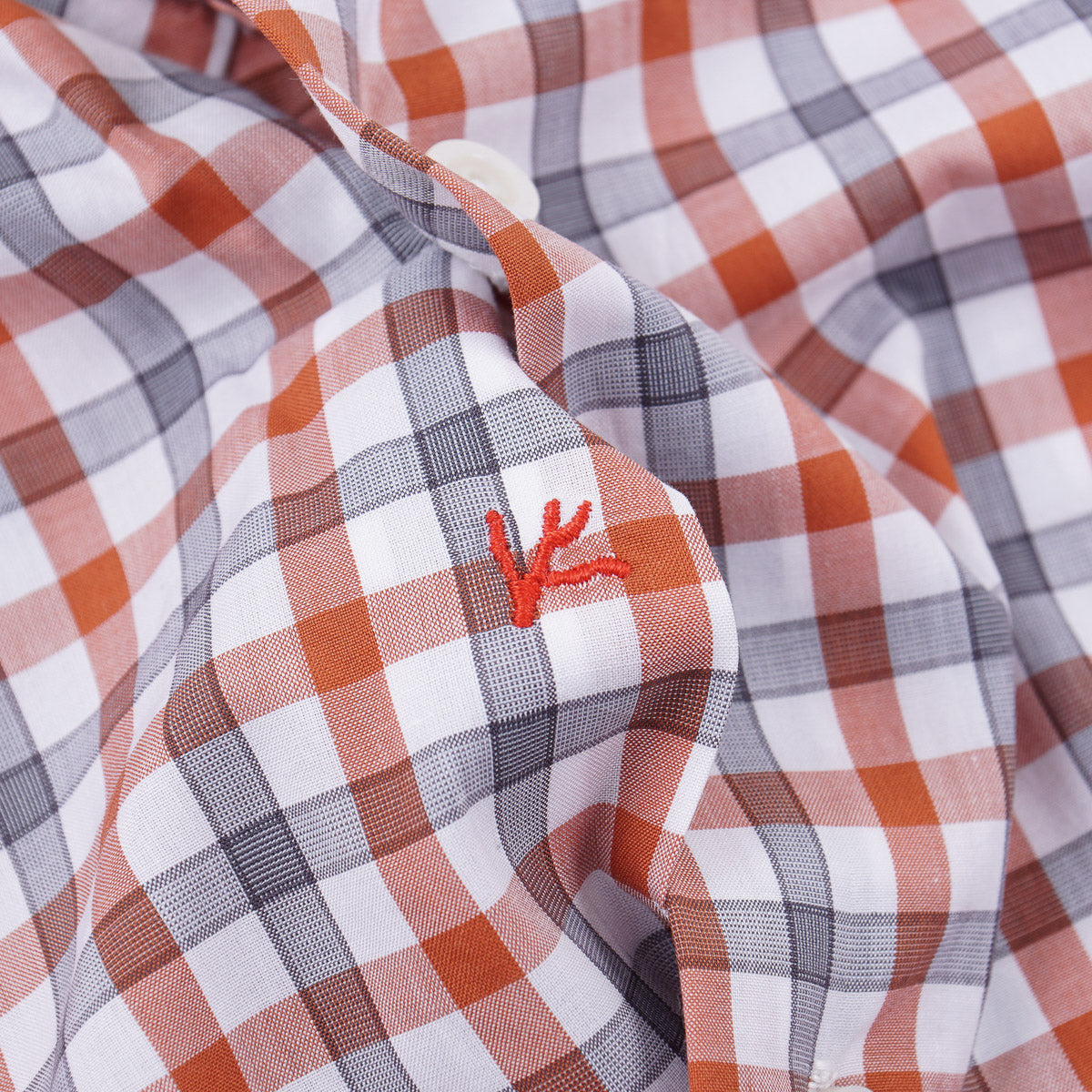 Isaia Tailored-Fit 'Mix' Cotton Shirt - Top Shelf Apparel