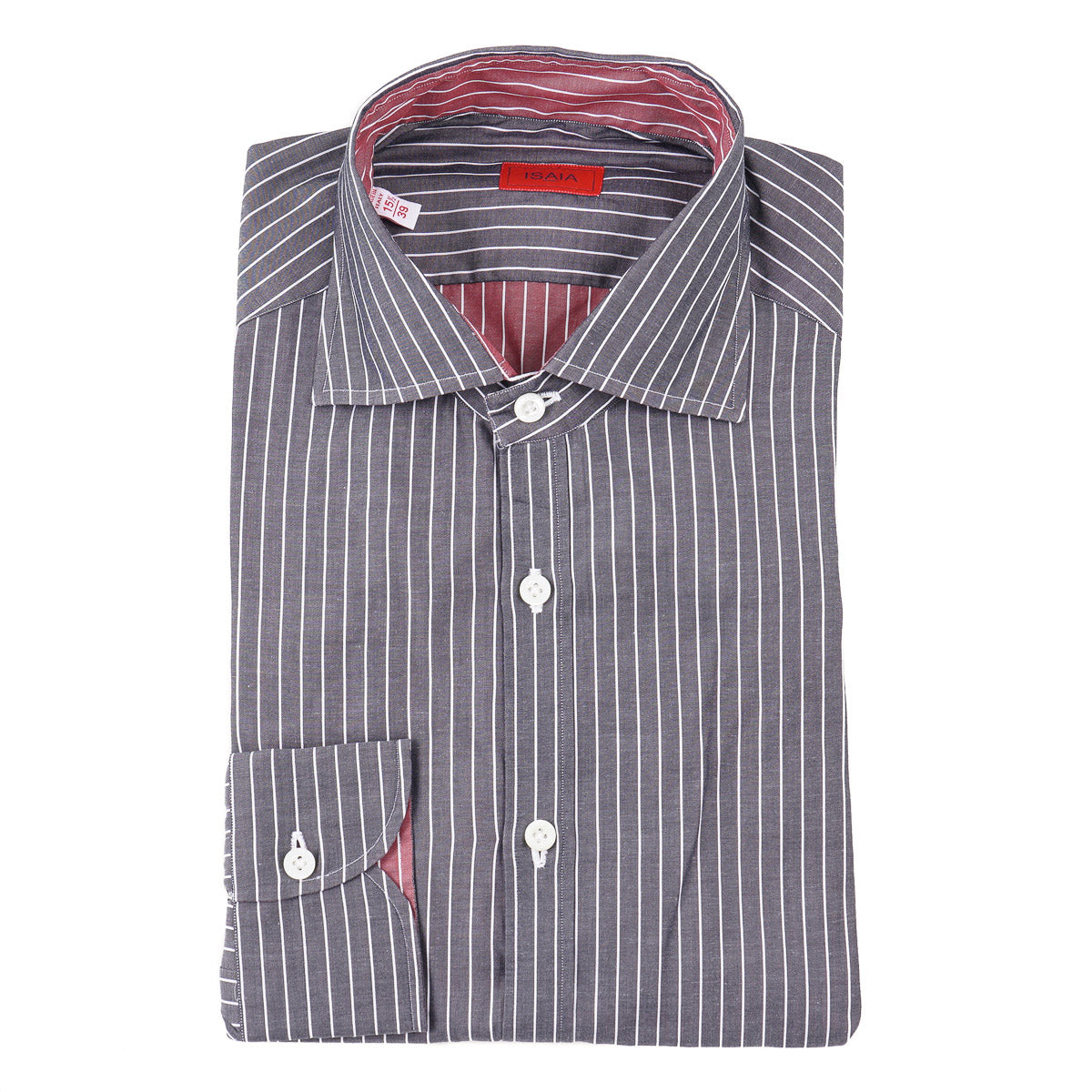 Isaia Trim-Fit 'Mix' Cotton Shirt - Top Shelf Apparel