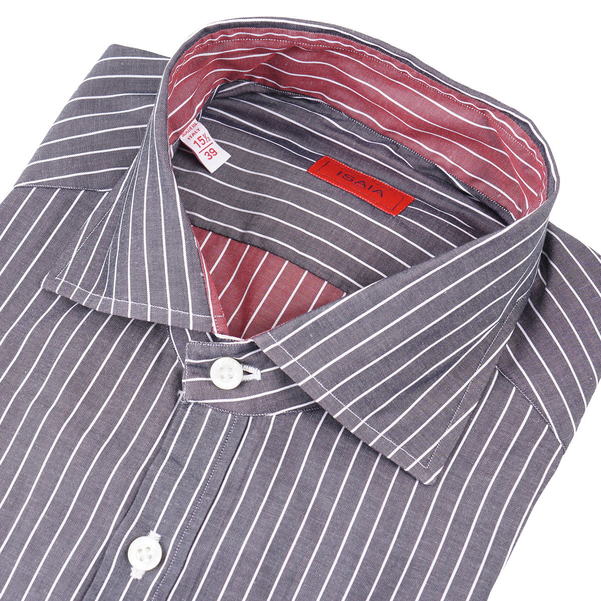 Isaia Trim-Fit 'Mix' Cotton Shirt - Top Shelf Apparel