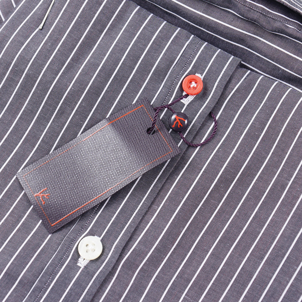 Isaia Trim-Fit 'Mix' Cotton Shirt - Top Shelf Apparel