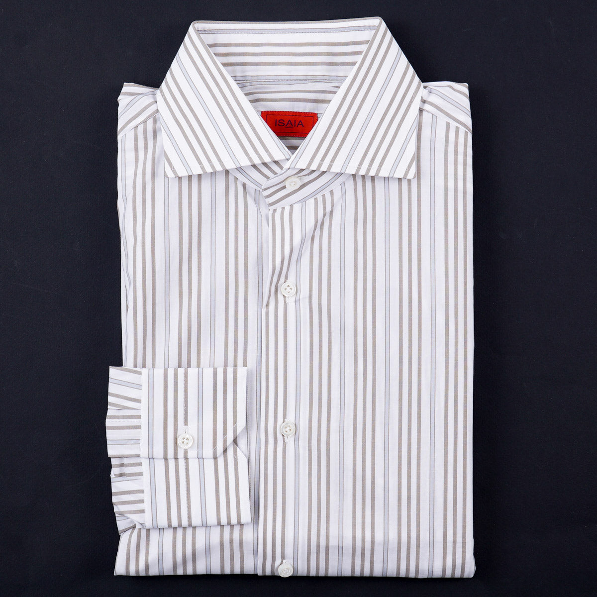 Isaia 'Italia' Regular-Fit Cotton Shirt - Top Shelf Apparel