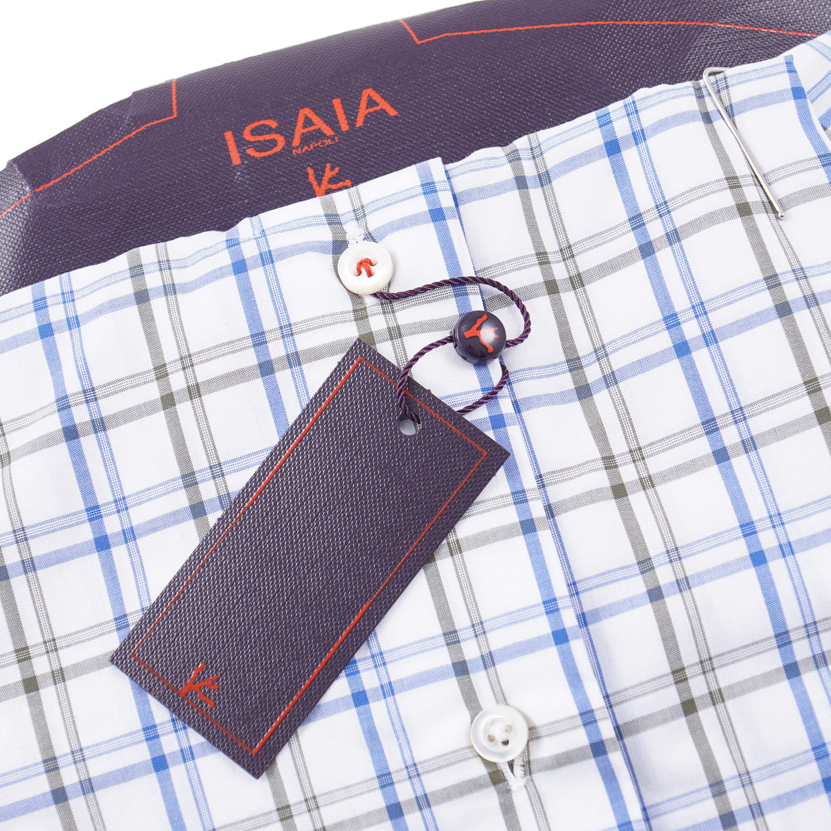 Isaia Tailored-Fit 'Mix' Cotton Shirt - Top Shelf Apparel
