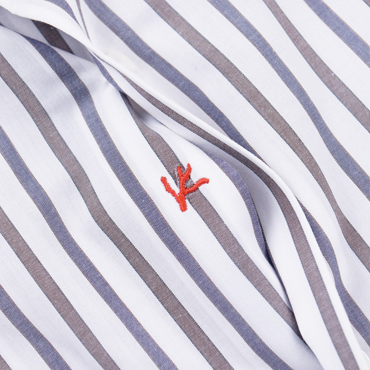 Isaia Tailored-Fit 'Mix' Cotton Shirt - Top Shelf Apparel