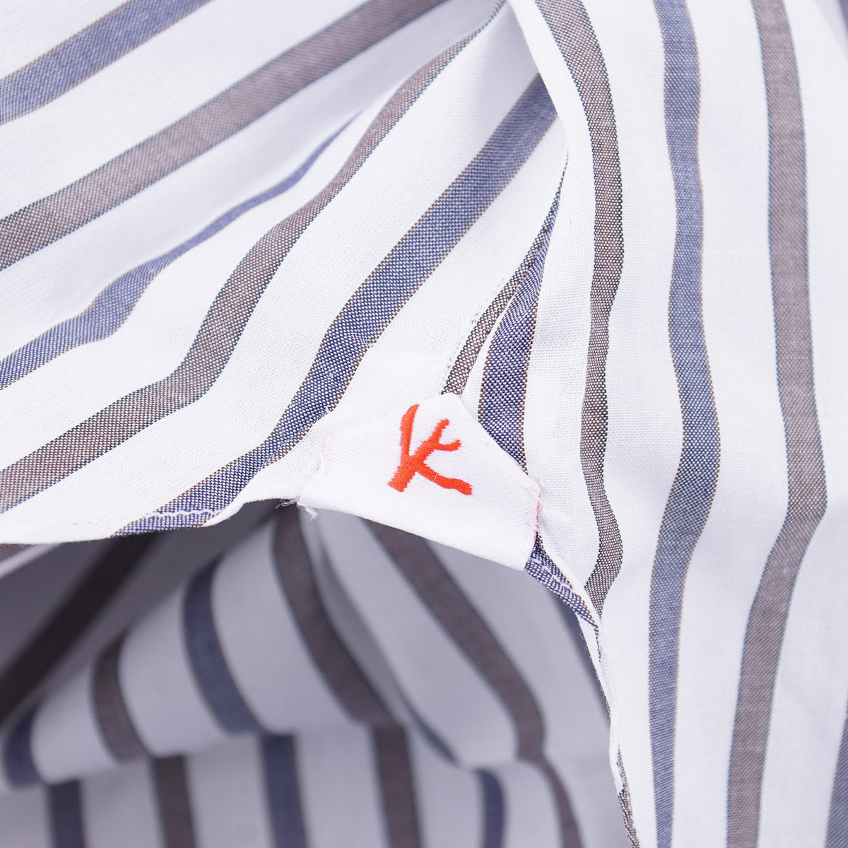 Isaia Tailored-Fit 'Mix' Cotton Shirt - Top Shelf Apparel