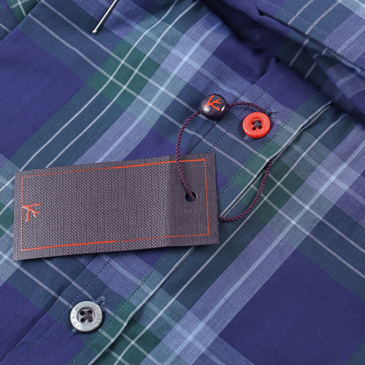 Isaia 'Italia' Regular-Fit Cotton Shirt - Top Shelf Apparel
