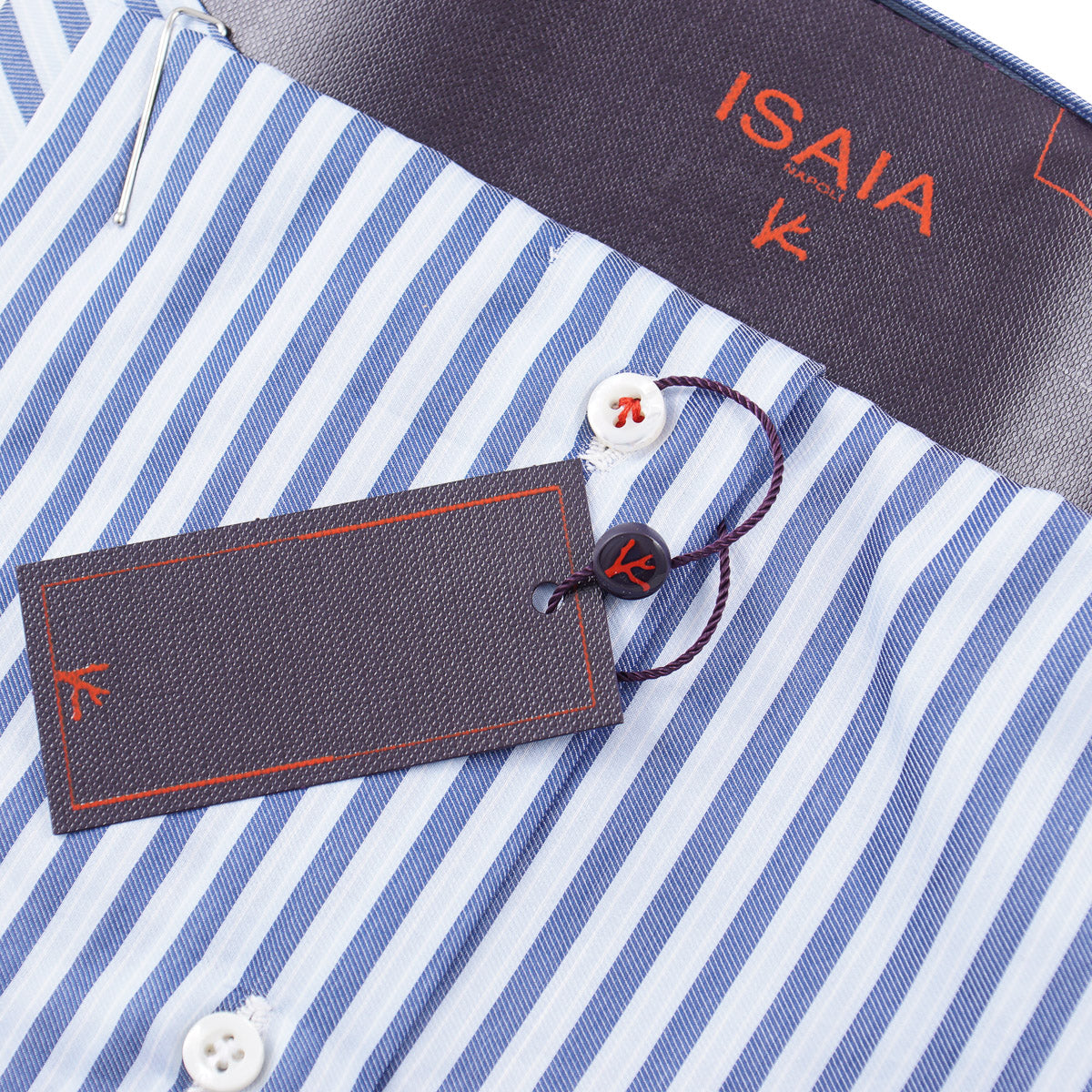 Isaia 'Italia' Regular-Fit Cotton Shirt - Top Shelf Apparel