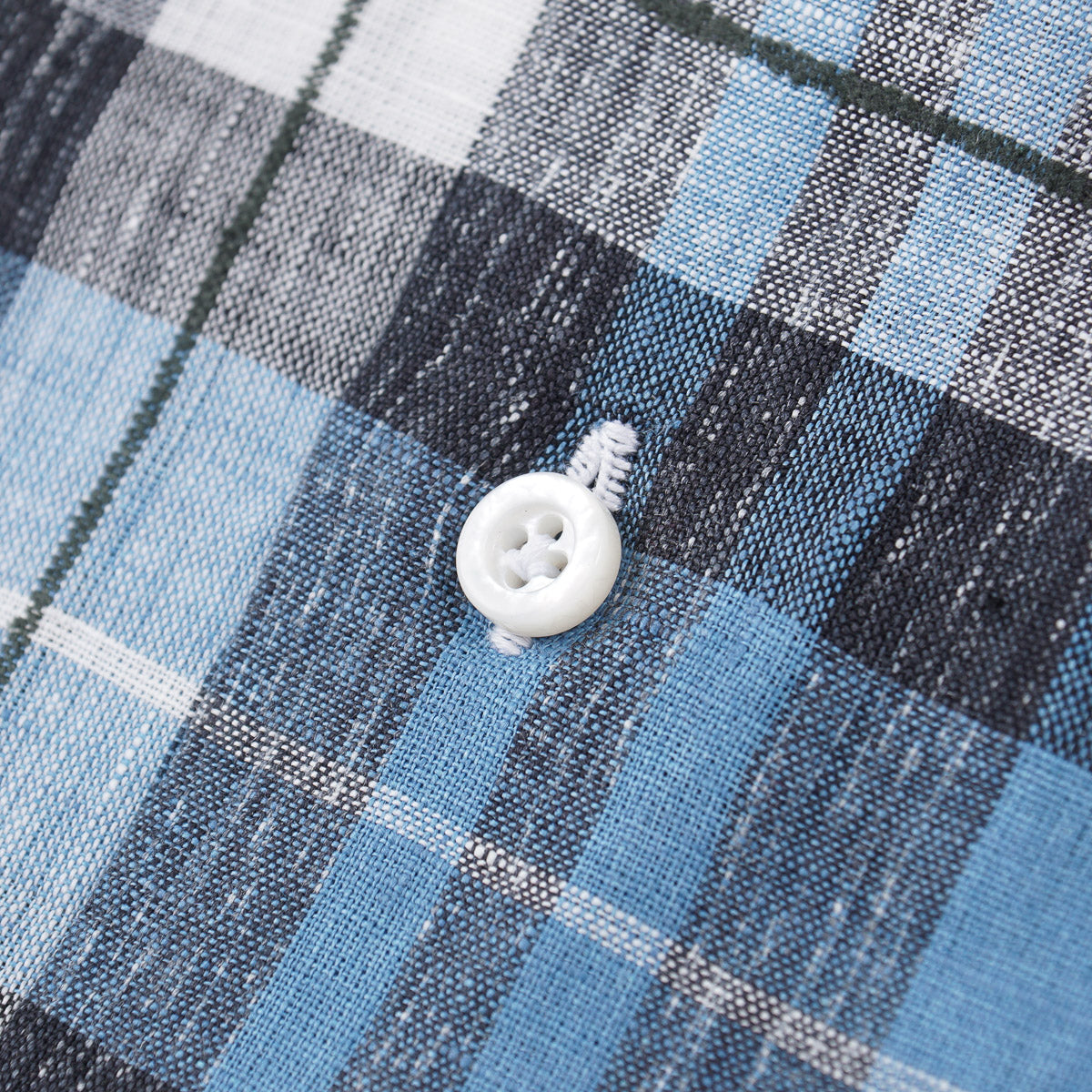 Isaia 'Mix' Extrafine Linen Shirt - Top Shelf Apparel