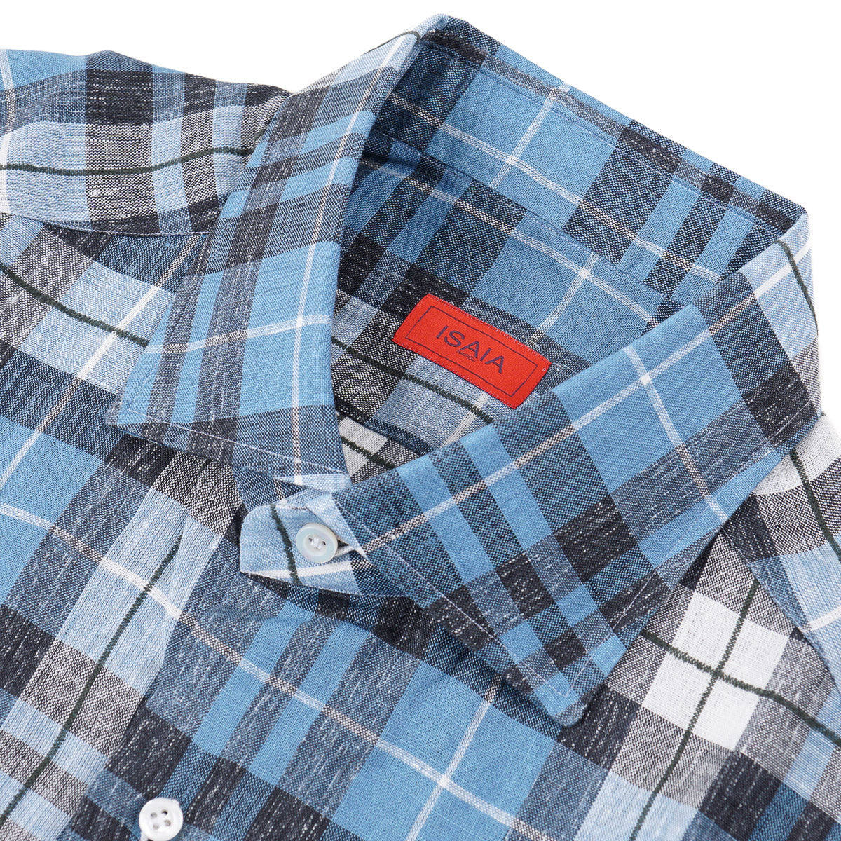 Isaia 'Mix' Extrafine Linen Shirt - Top Shelf Apparel