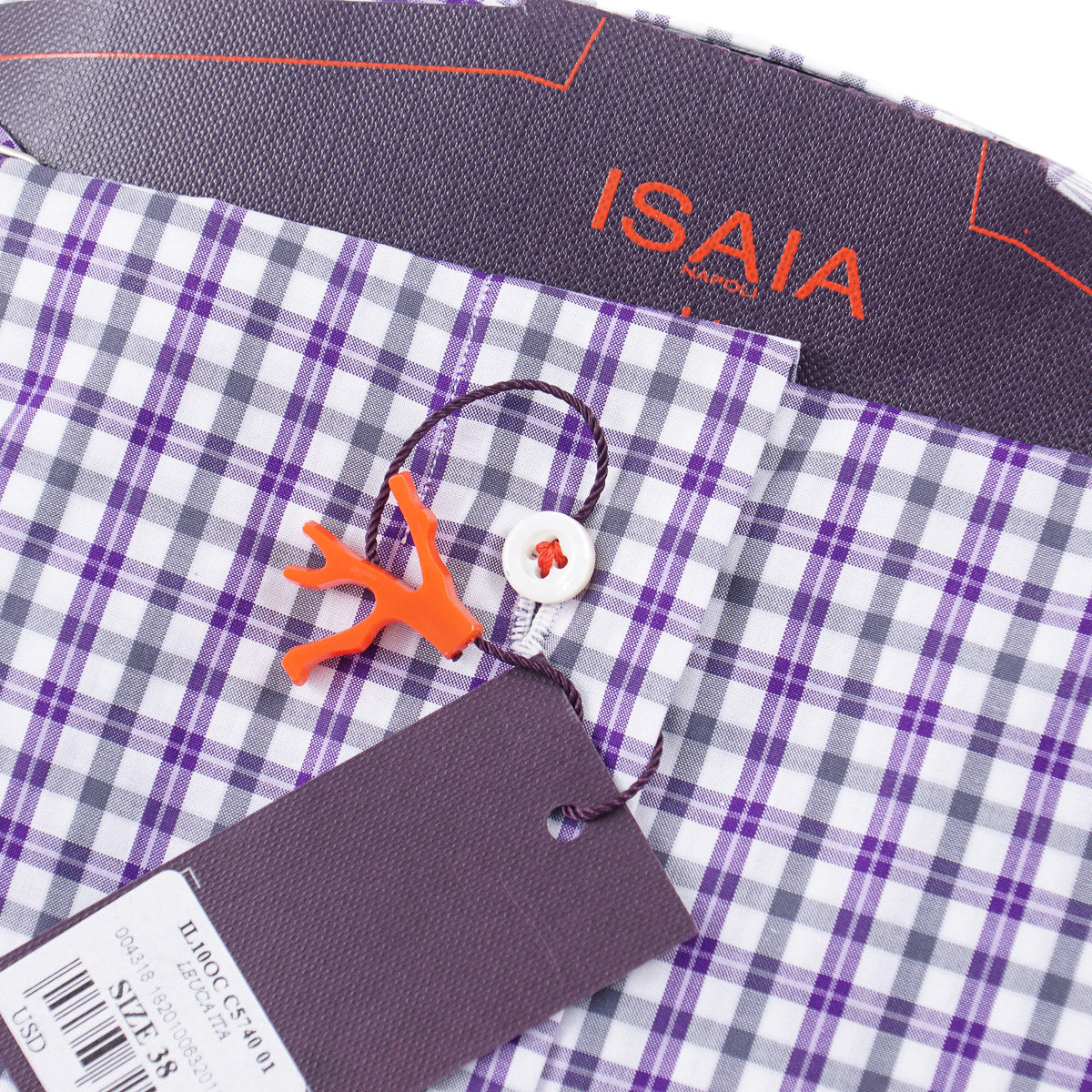 Isaia 'Italia' Regular-Fit Cotton Shirt - Top Shelf Apparel