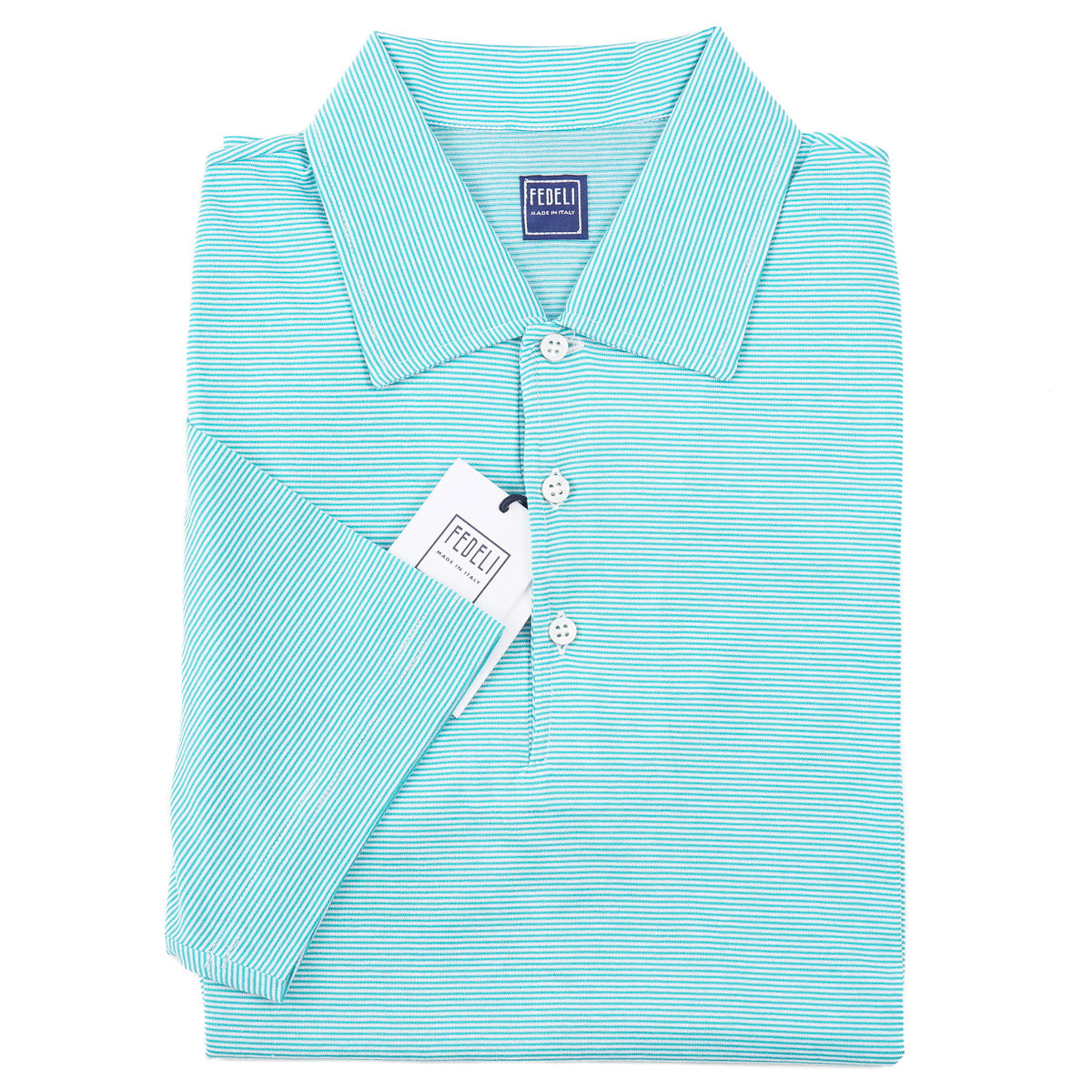 Fedeli 'Libeccio' Jersey Cotton Polo - Top Shelf Apparel