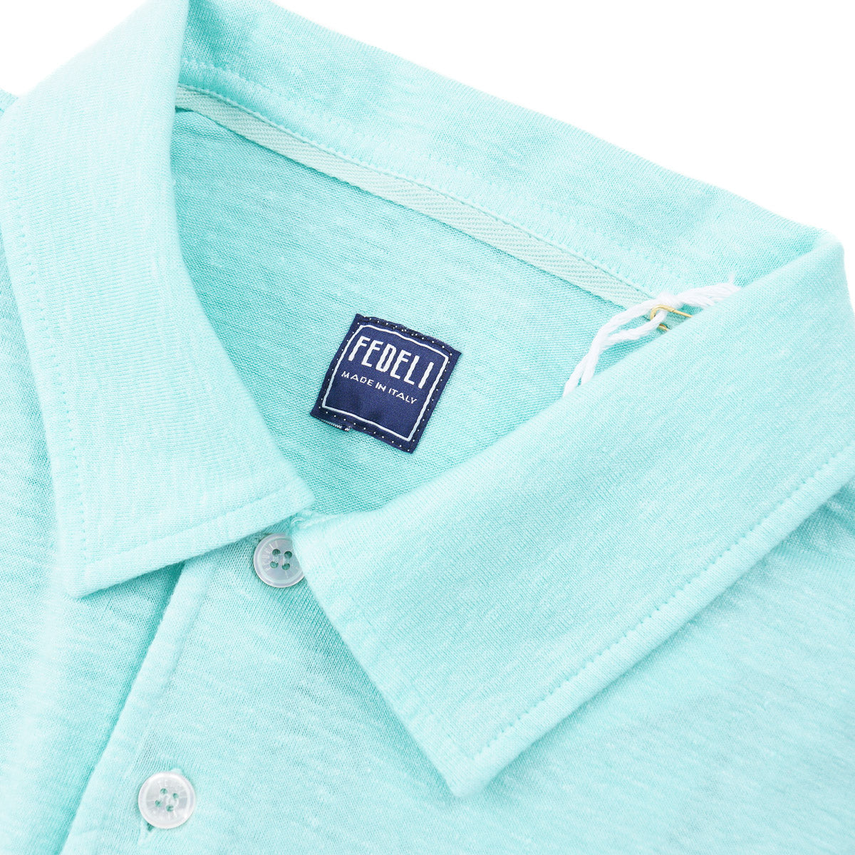 Fedeli Relaxed-Fit Linen Polo - Top Shelf Apparel