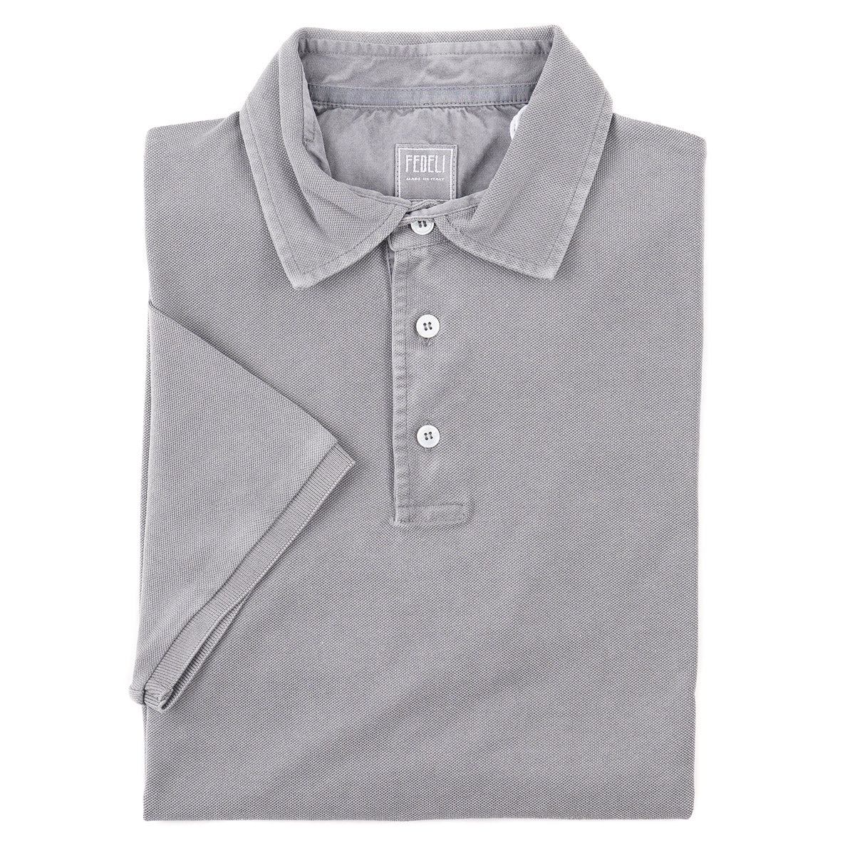 Fedeli 'North' Piquet Cotton Polo - Top Shelf Apparel