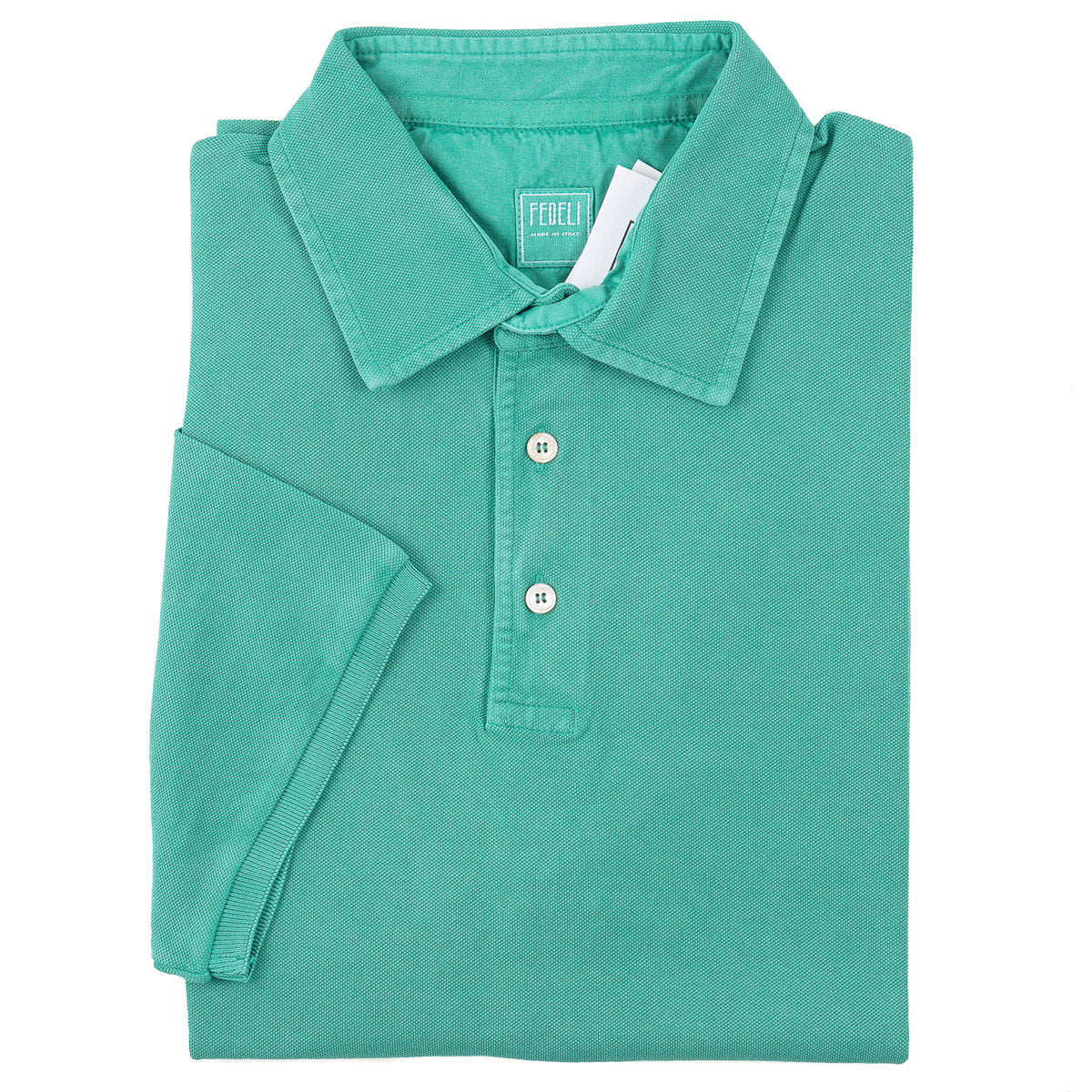 Fedeli 'North' Piquet Cotton Polo - Top Shelf Apparel