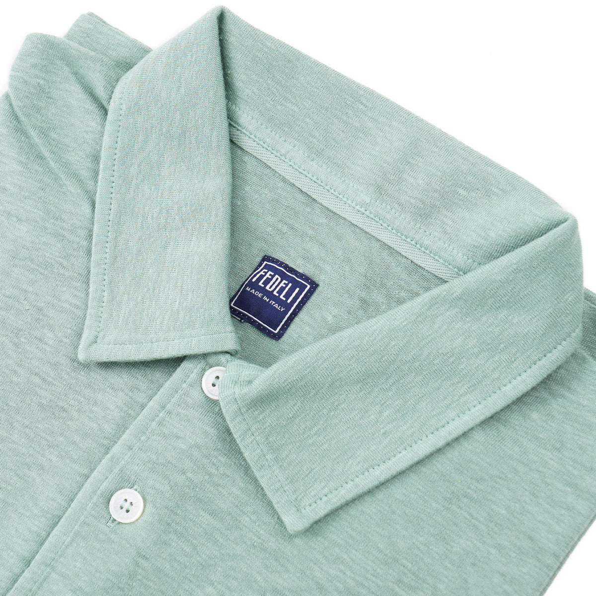 Fedeli Relaxed-Fit Linen Polo - Top Shelf Apparel