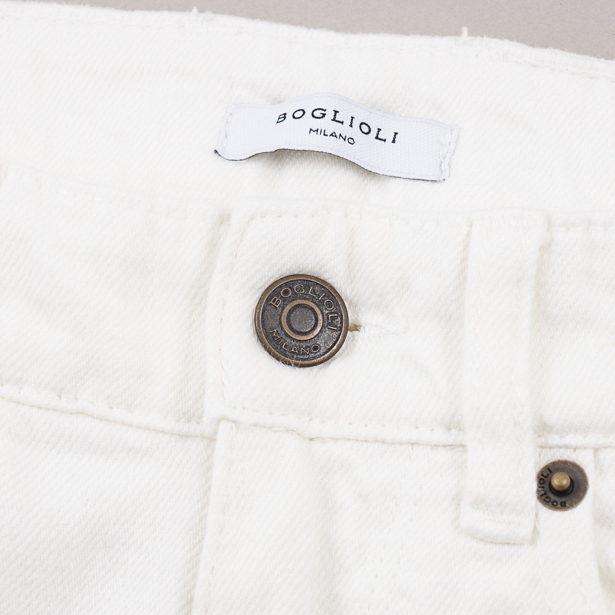 Boglioli Regular Straight Fit Denim Jeans