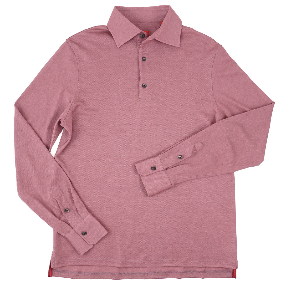 Isaia Long Sleeve Merino Wool Polo - Top Shelf Apparel