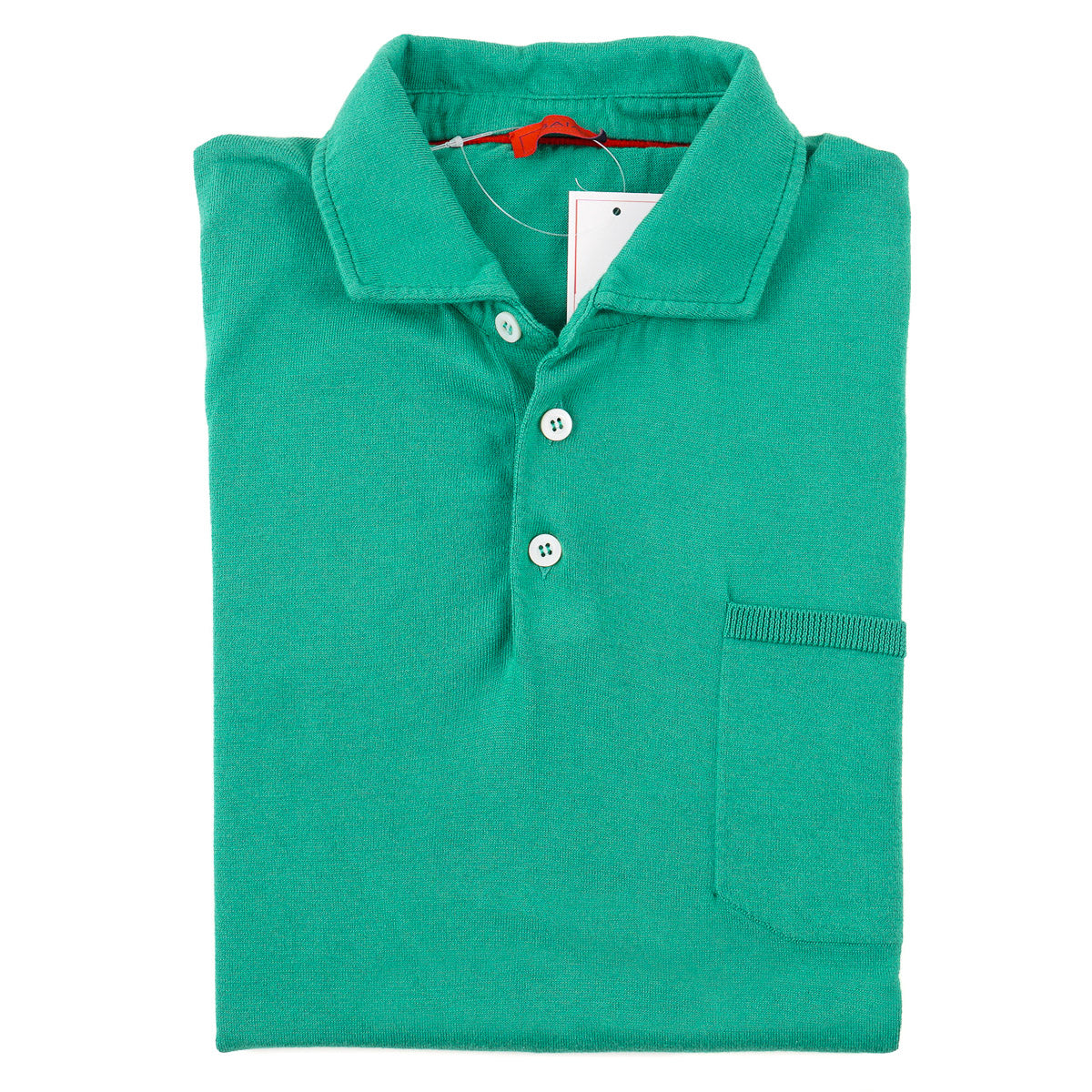 Isaia Knit Cotton Polo Sweater - Top Shelf Apparel