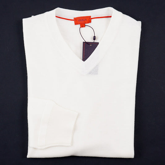 Isaia Lightweight Merino Wool Sweater - Top Shelf Apparel