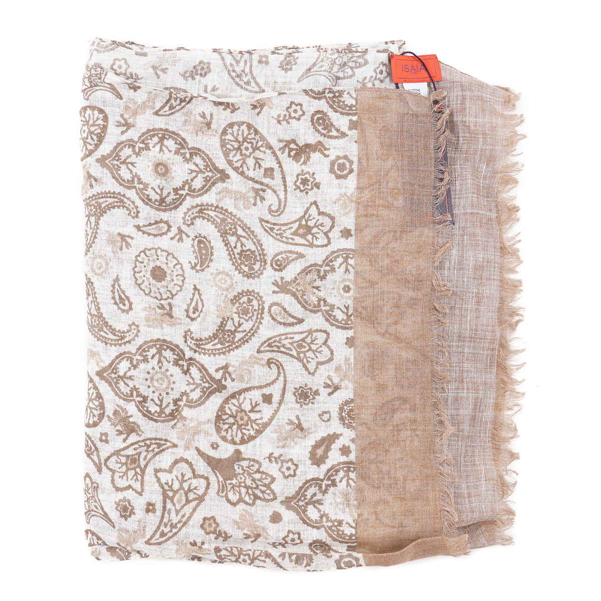 Isaia Lightweight Cotton and Linen Scarf - Top Shelf Apparel