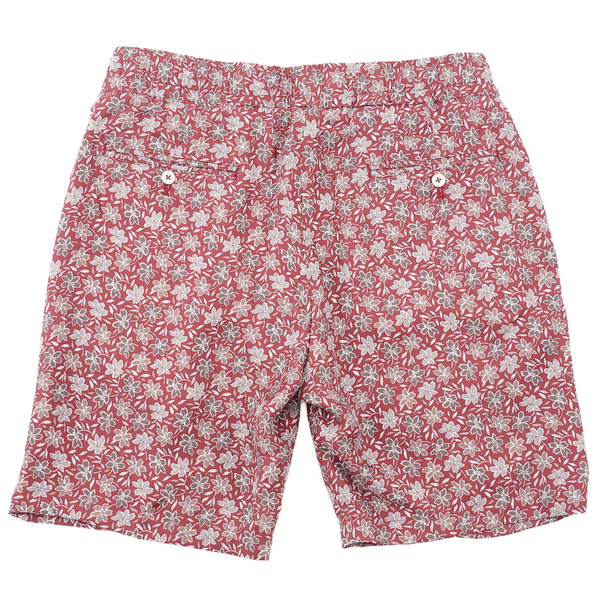 Isaia Printed Silk Drawstring Shorts - Top Shelf Apparel