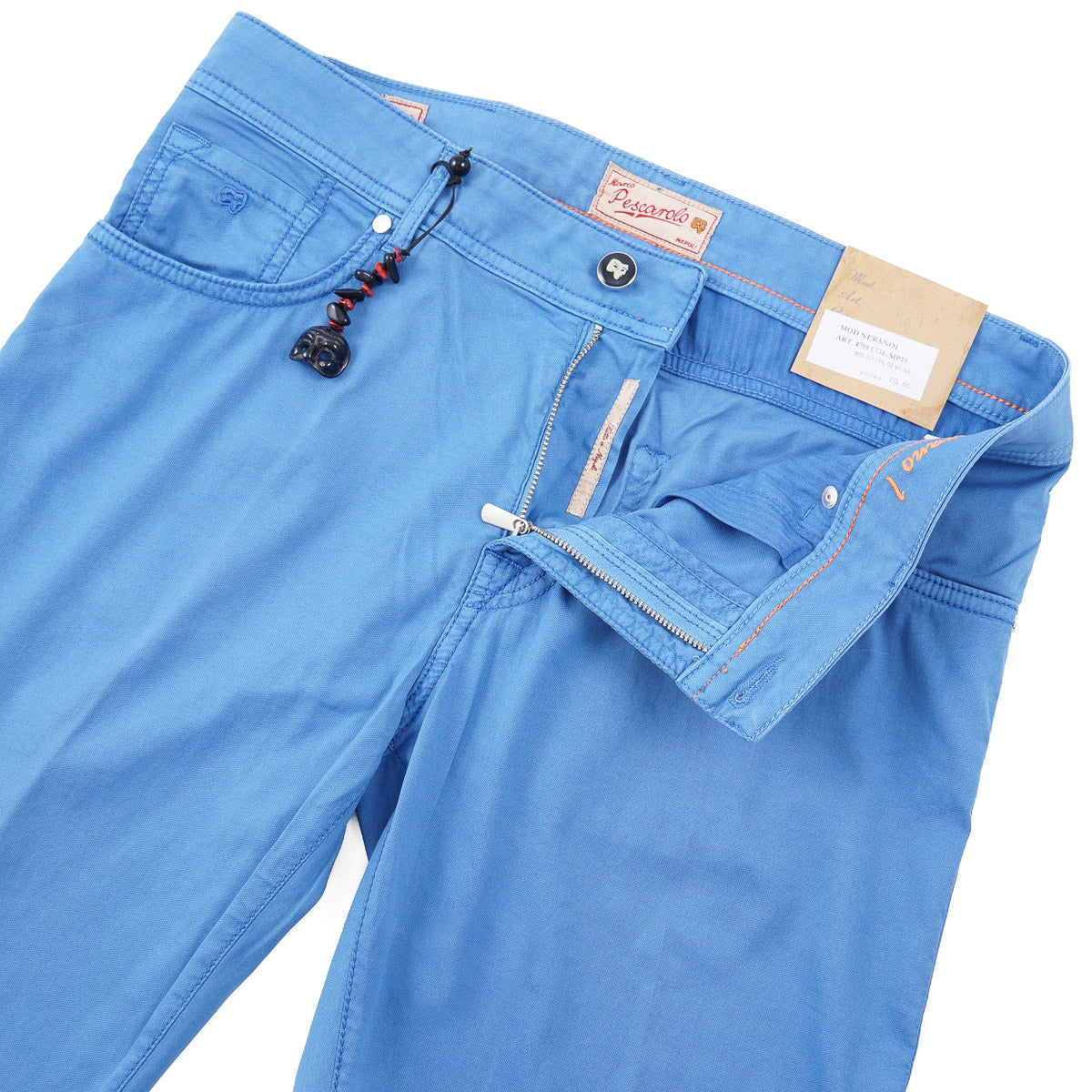 Lightweight Cotton-Silk 5-Pocket Pants - Top Shelf Apparel