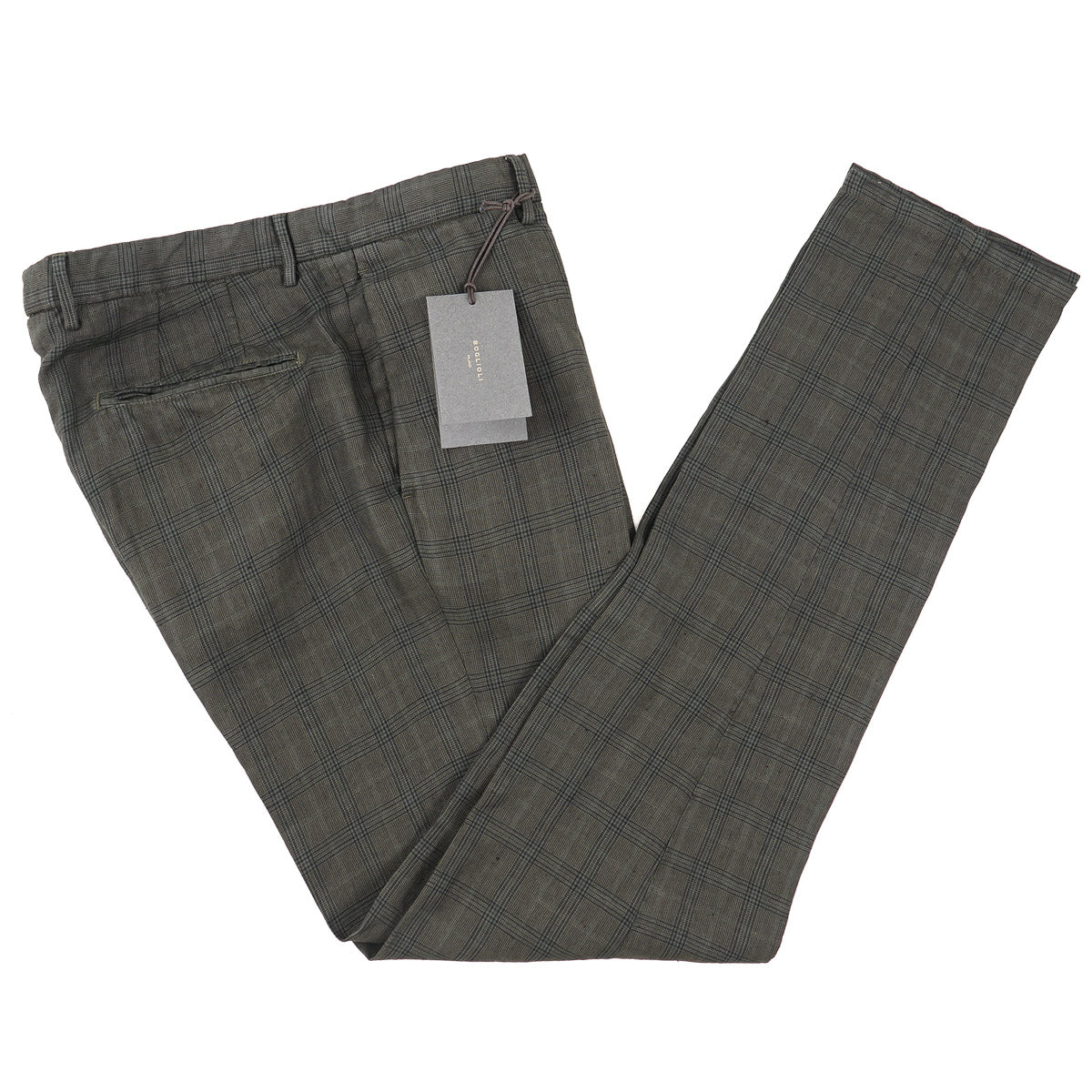 Boglioli Garment-Washed Linen Pants - Top Shelf Apparel