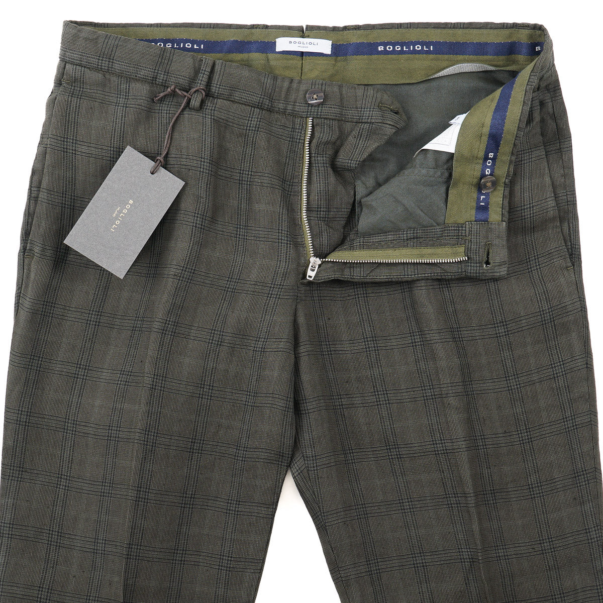 Boglioli Garment-Washed Linen Pants - Top Shelf Apparel