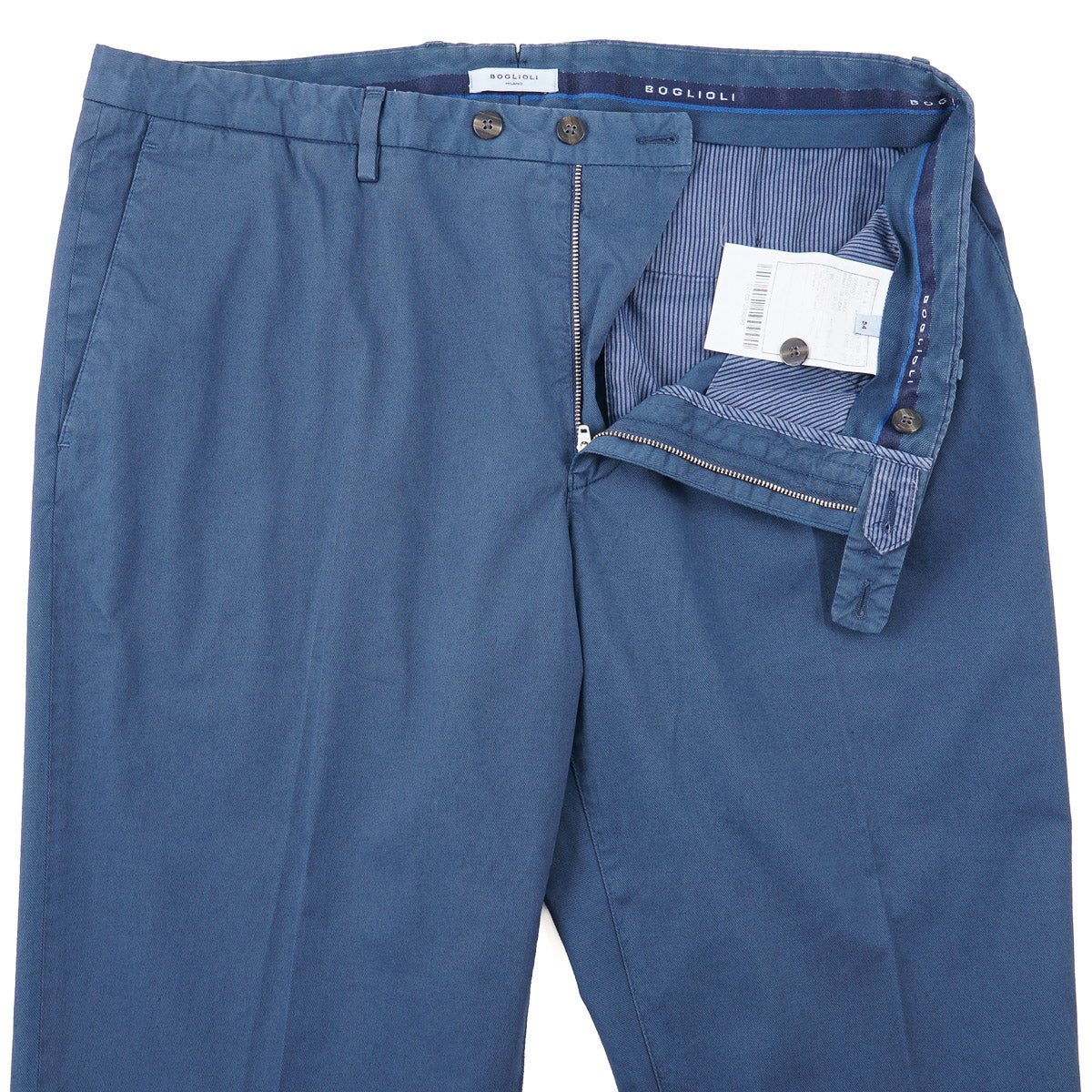 Boglioli Regular-Fit Twill Cotton Pants - Top Shelf Apparel