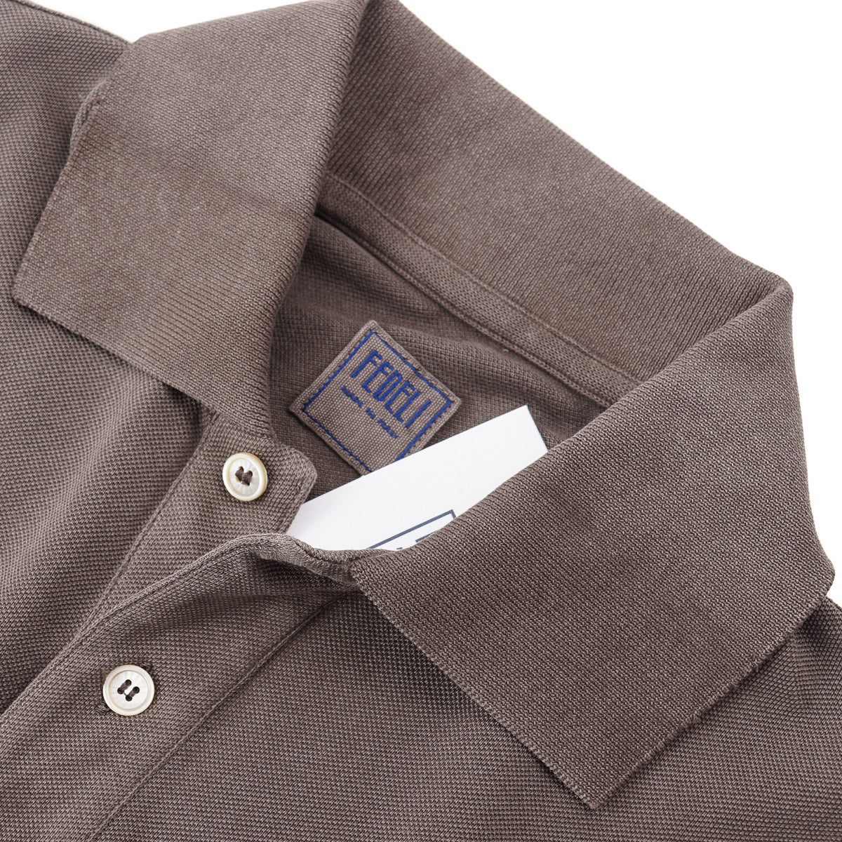 Fedeli 'West' Pique Cotton Polo Shirt - Top Shelf Apparel