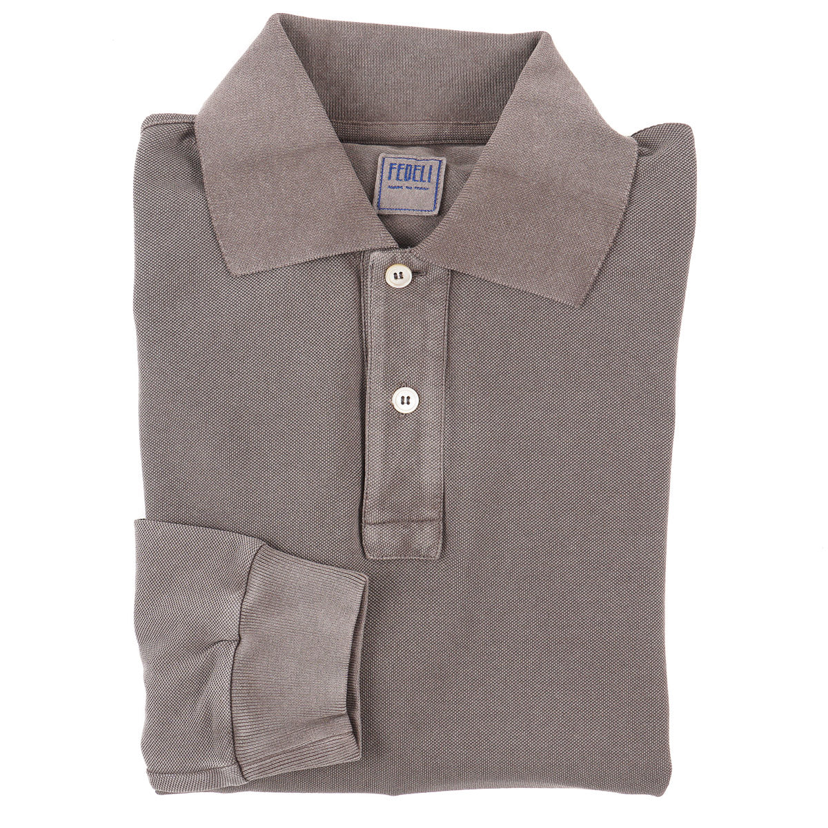 Fedeli 'West' Pique Cotton Polo Shirt - Top Shelf Apparel