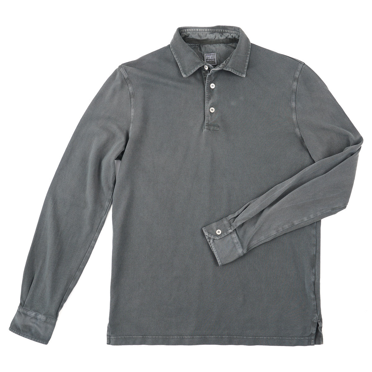 Fedeli 'North' Pique Cotton Polo Shirt - Top Shelf Apparel