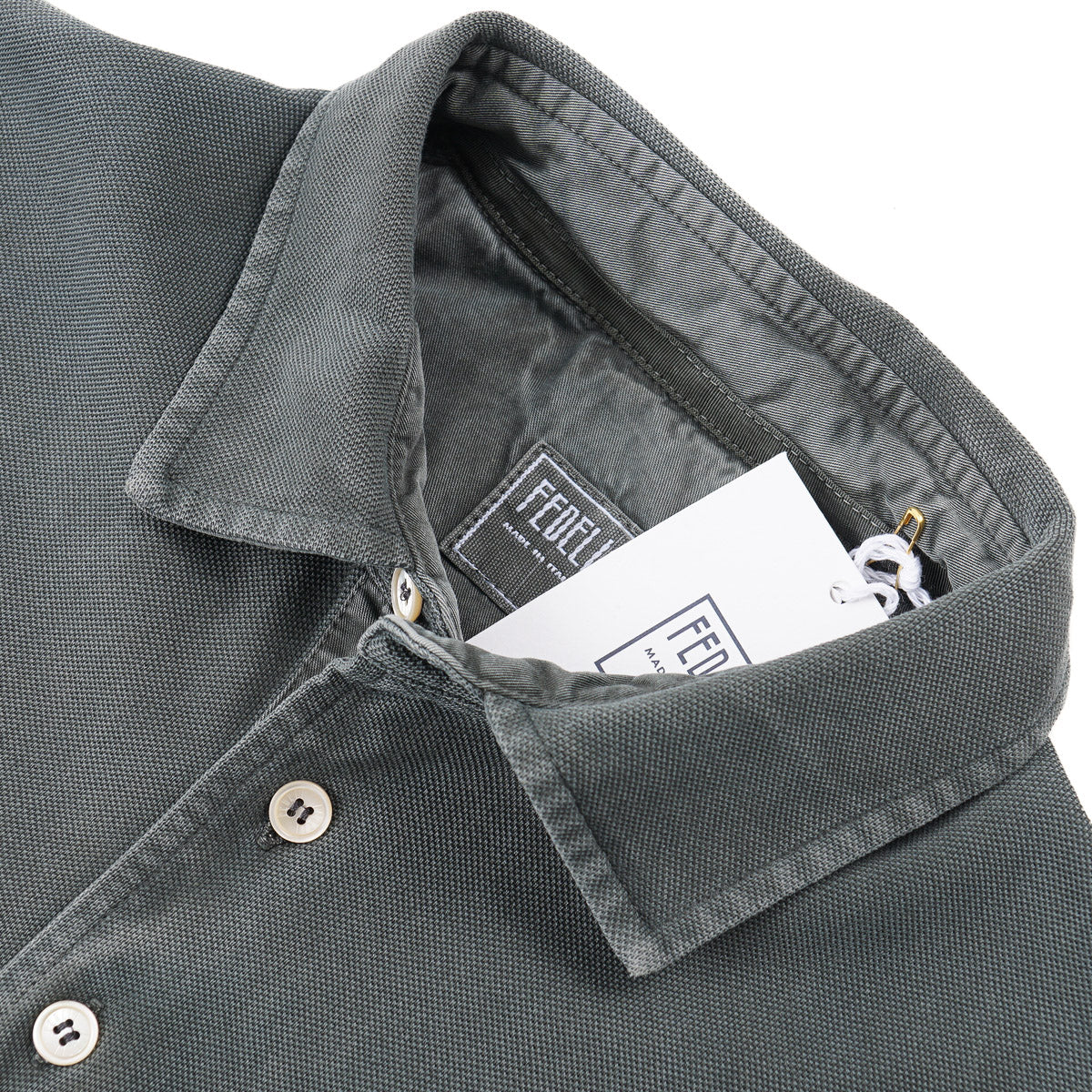 Fedeli 'North' Pique Cotton Polo Shirt - Top Shelf Apparel