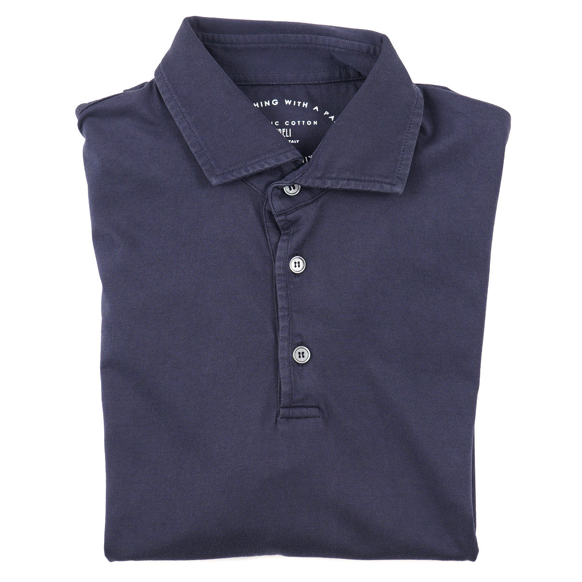 Fedeli 'Zero' Light Cotton Polo Shirt - Top Shelf Apparel