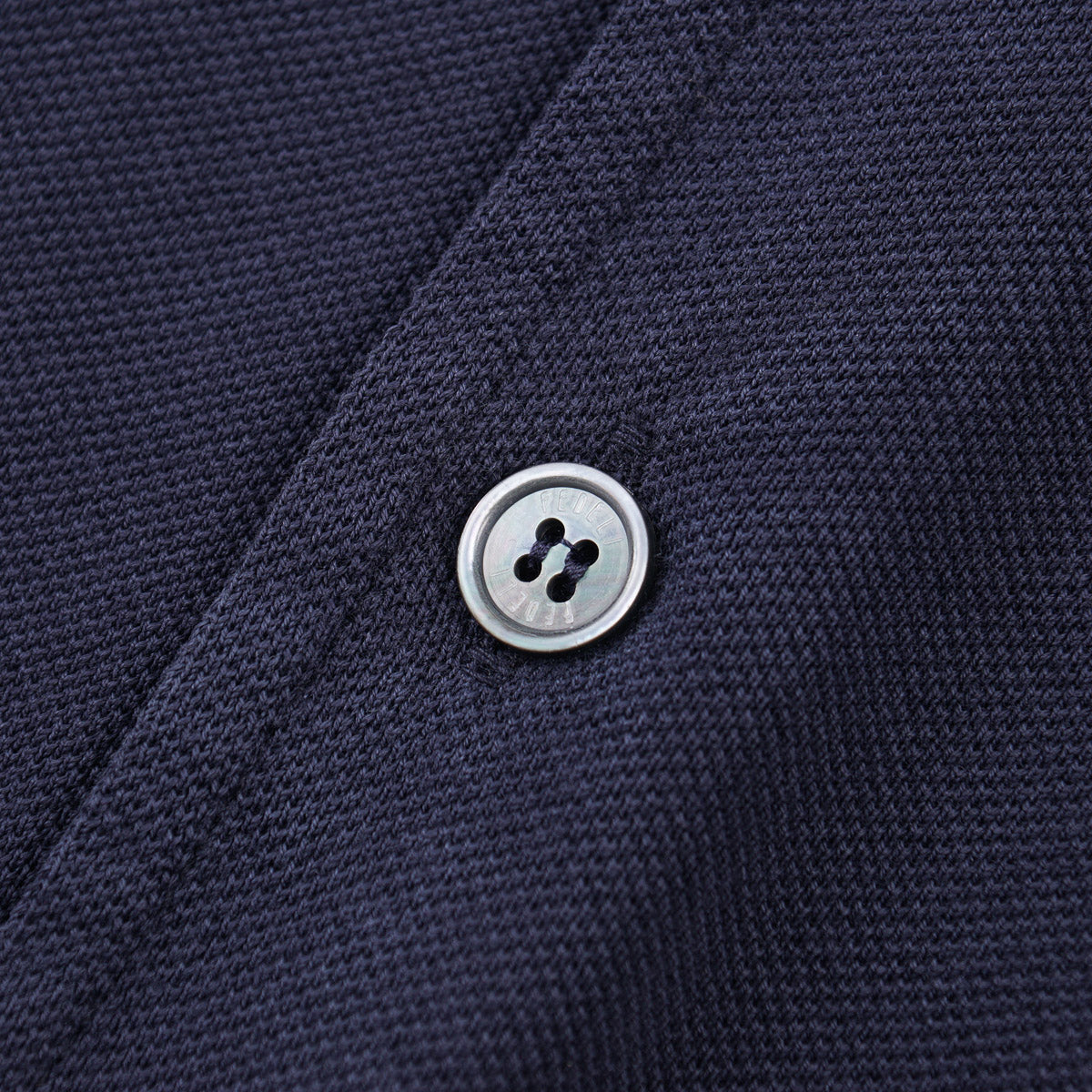 Fedeli Long Sleeve Pique Cotton Shirt - Top Shelf Apparel