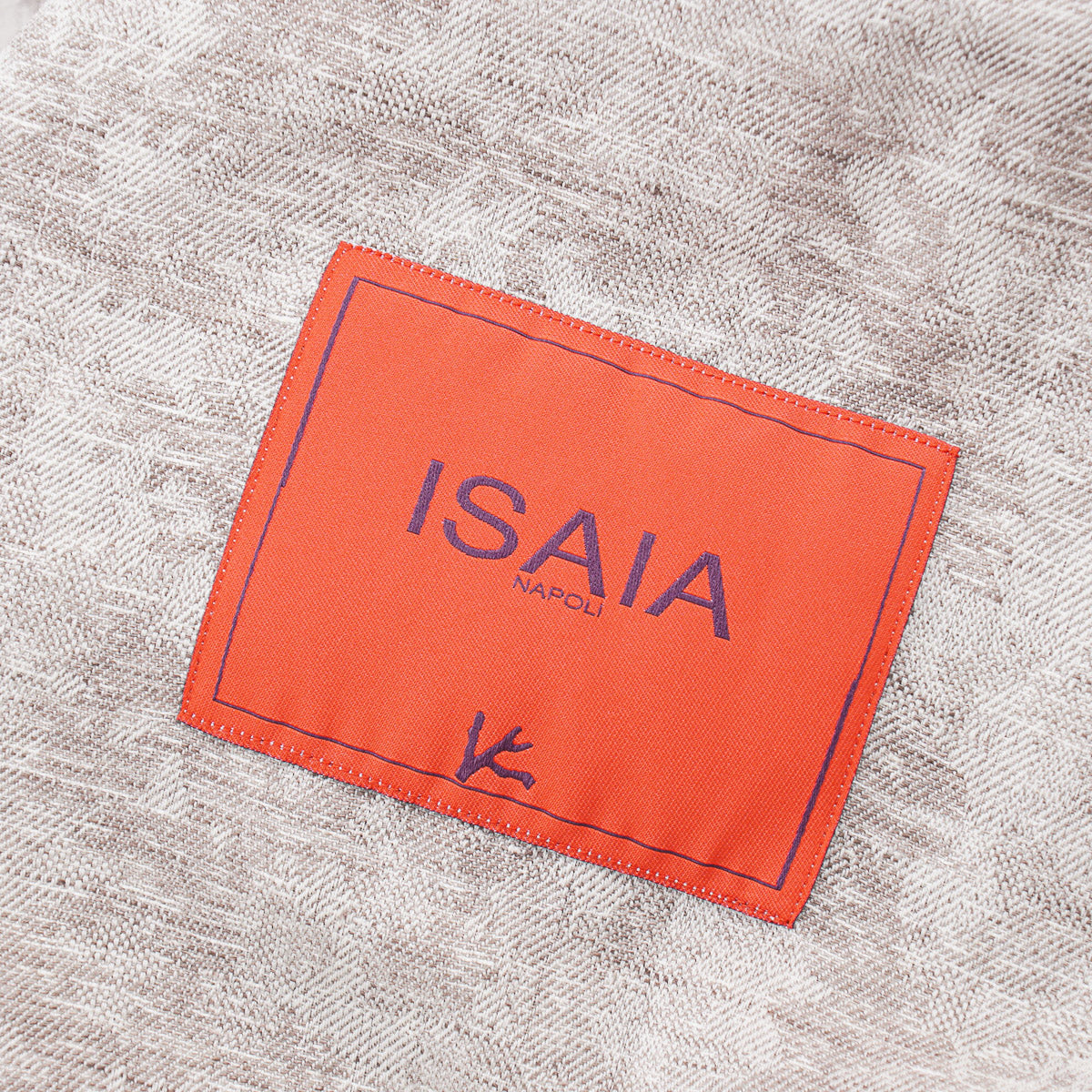 Isaia Light Wool-Linen Shirt-Jacket