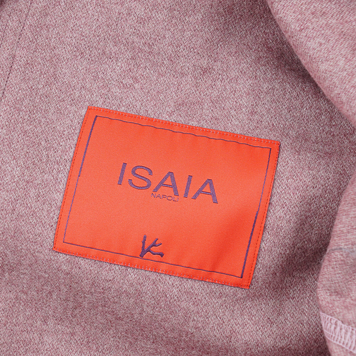 Isaia Flannel Wool-Cashmere Overshirt