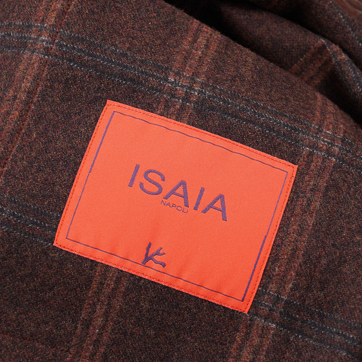 Isaia Flannel Wool-Cashmere Overshirt