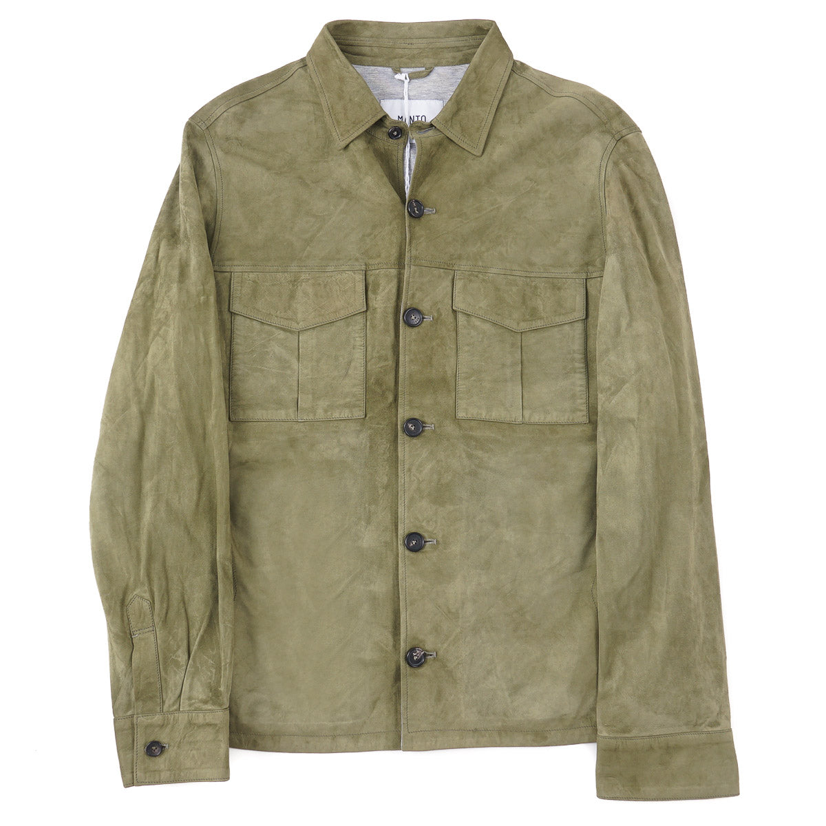 Manto Nappa Lambskin Suede Jacket - Top Shelf Apparel
