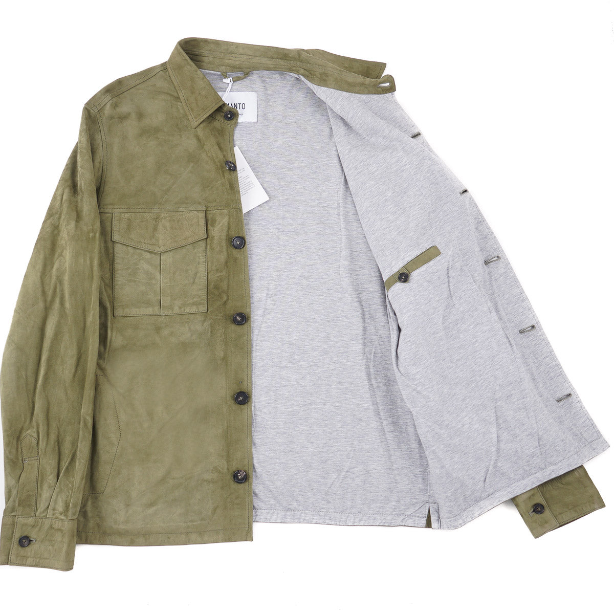 Manto Nappa Lambskin Suede Jacket - Top Shelf Apparel