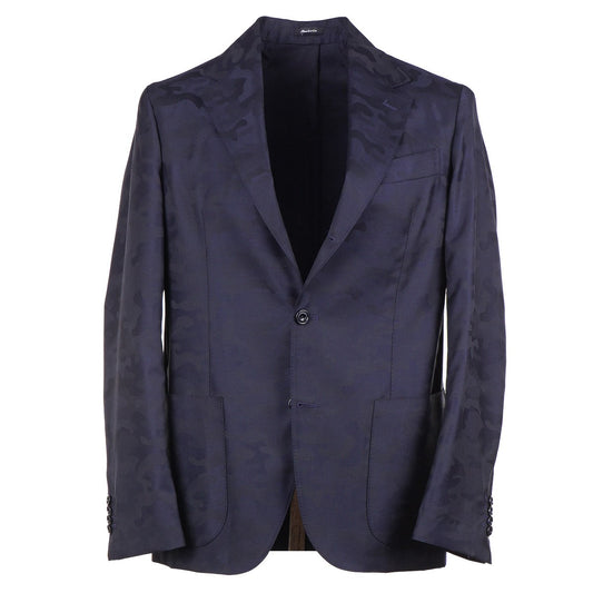 Sartorio Camo Patterned Wool Blazer - Top Shelf Apparel