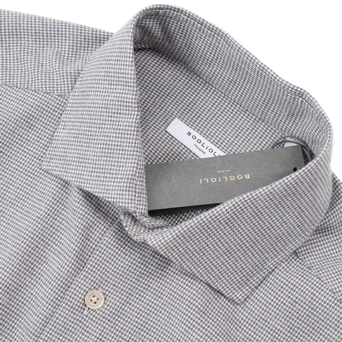 Boglioli Soft Flannel Cotton Shirt