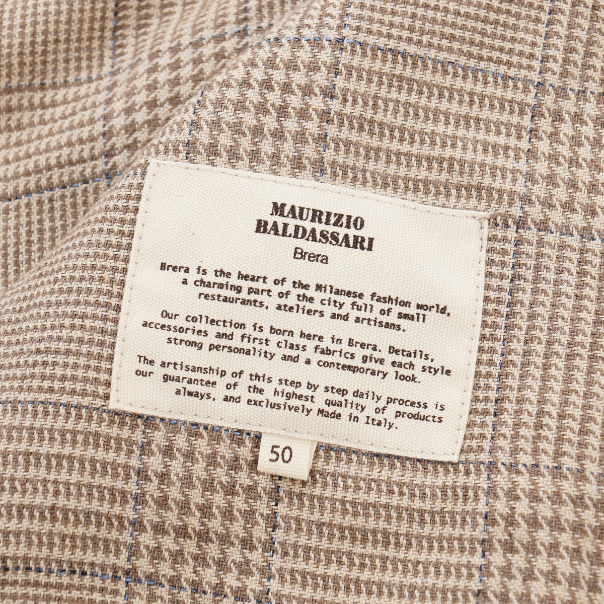 Maurizio Baldassari Wool-Silk-Hemp Overshirt