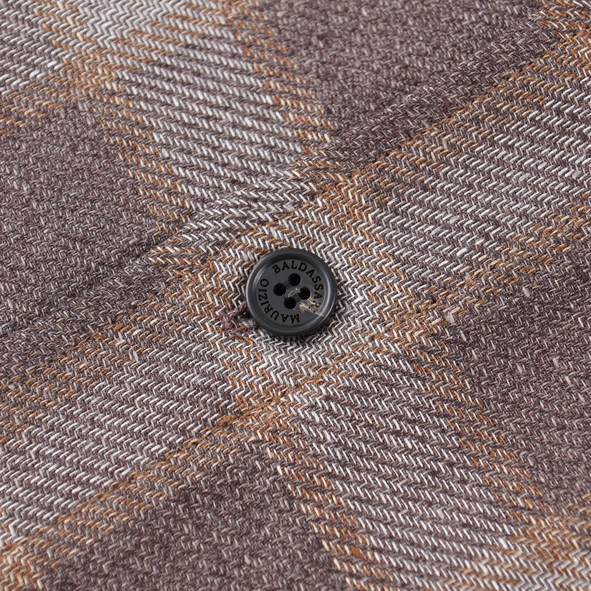 Maurizio Baldassari Linen-Blend Overshirt